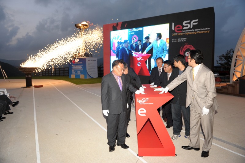 IeSF 2011, 월드 챔피언십 성화채화식 개최