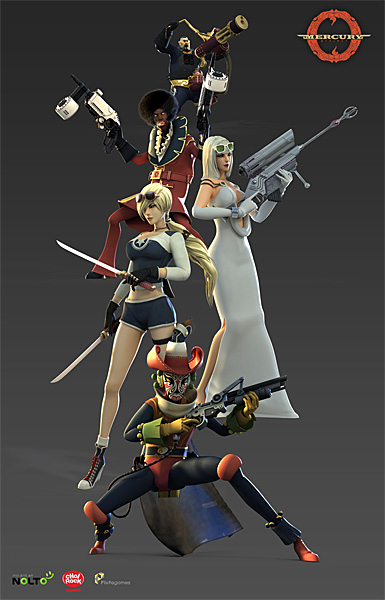 '머큐리' 개발팀 "FPS는 밀리터리만 있는 것이 아니다"