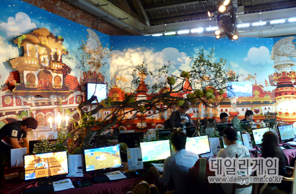 동화 속 MMORPG '드림드롭스' 시연버전 공개