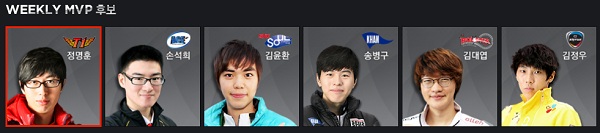 정명훈-손석희 마지막 주간 MVP 놓고 불꽃 경쟁