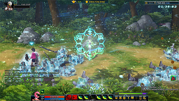 액션 RPG '파워레인저온라인' 스크린샷