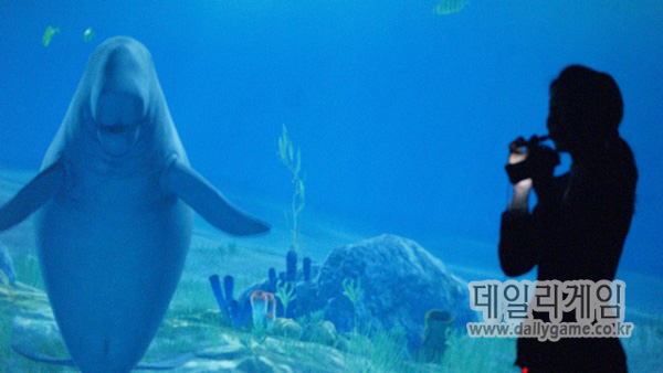 판교에 디지털 아쿠아리움 등장 '인기예감'