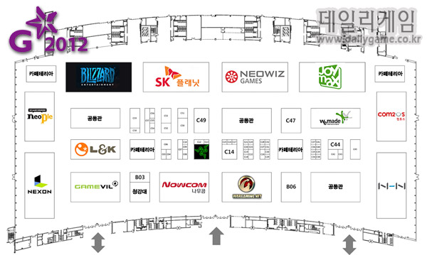 엔씨 넷마블 불참속 지스타2012 부스 확정… 모바일 대거포진