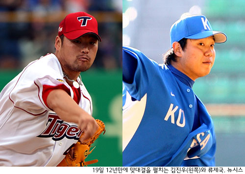 고교시절을 되돌아 보게 되는 김진우와 류제국