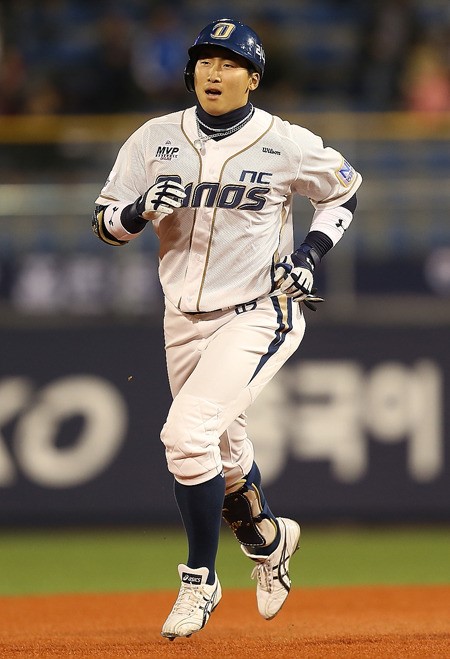 ▲2013신인왕후보로유력한NC의나성범.사진│NC다이노스