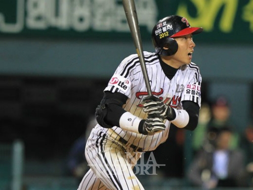 ▲전역이후팀의중심으로거듭난LG김용의.사진│LG트윈스