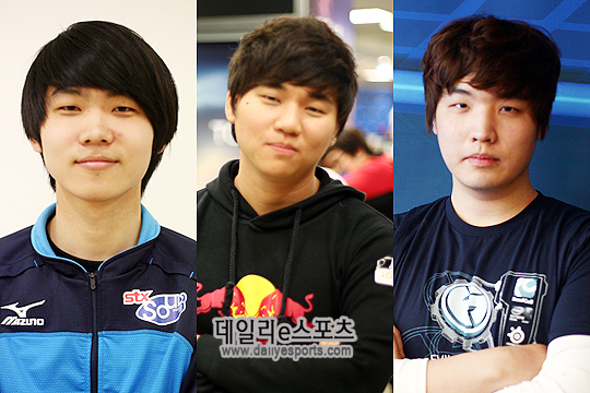 WCS 시즌2를 앞두고 지역을 변경한 STX 변현제와 김영일, 아메리카에서 한국으로 돌아온 EG 박진영.