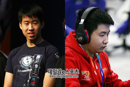 EG '서피' 코난 리우(왼쪽)와 'JIM' 카오 진 후이.