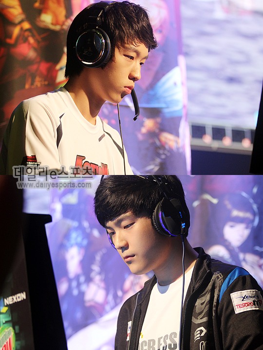 액션토너먼트 대표 미남으로 불리는 조신영(위)과 김태환.