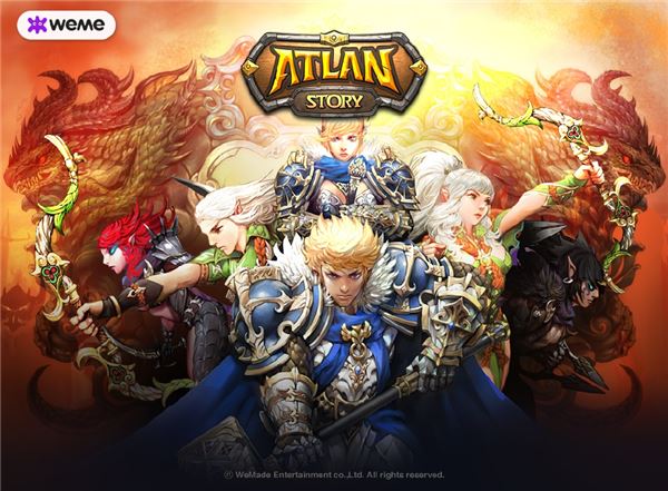위메이드 신작 아틀란스토리 3종 영웅 공개