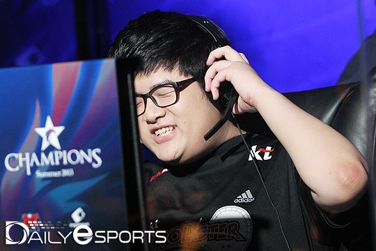 KT 류상욱, 4강 1세트 MVP 선정