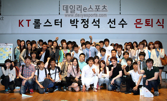 나진 박정석 감독 은퇴식 모습