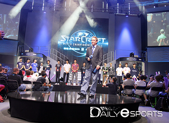 WCS 시즌2 파이널 모습