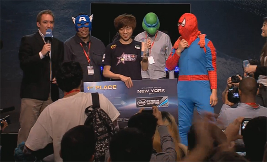 우승을 차지한 스타테일 이승현(사진 캡처=ESL TV)