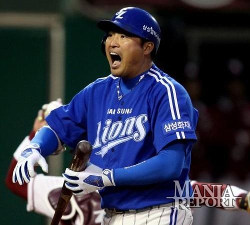 ▲생애두번째로FA자격을취득하는삼성박한이.사진│삼성라이온스
