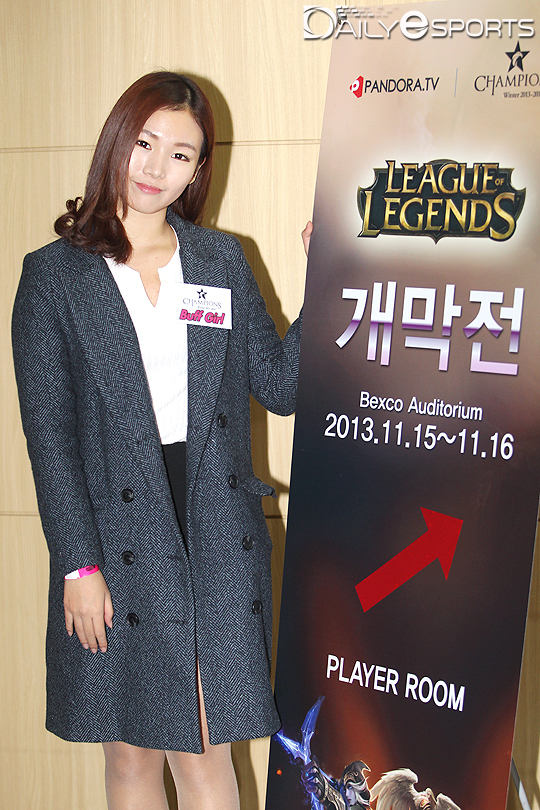 롤챔스 3기 버프걸로 송채림 선정