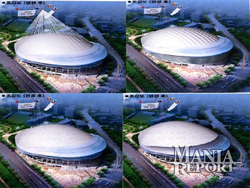 ▲고척동돔구장의최초조감도.국내기후여건상돔구장은반드시필요하다.사진│서울특별시