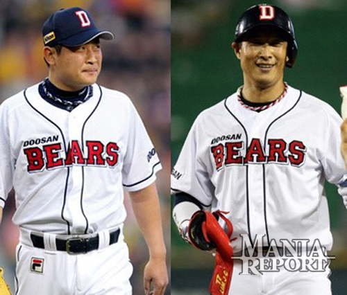 ▲2차드래프트를통하여팀을옮기게된이혜천(사진좌)과임재철(사진우).사진│뉴시스