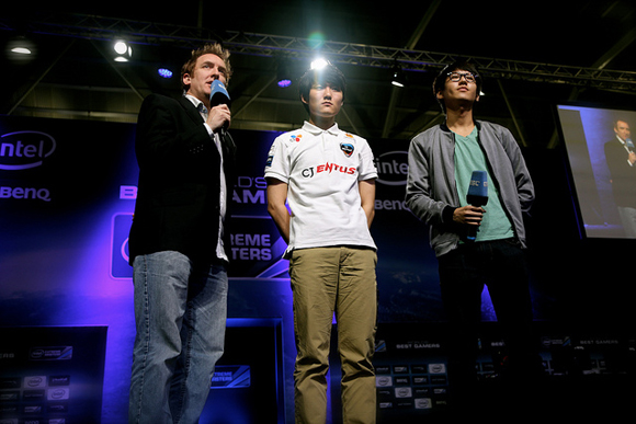 IEM 싱가포르에서 4강에 오른 CJ 신동원(사진제공=터틀 엔터테인먼트)