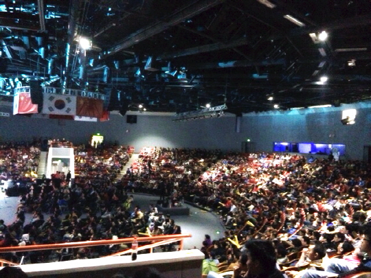 '프리스타일 월드마스터즈대회' 경기장 전경