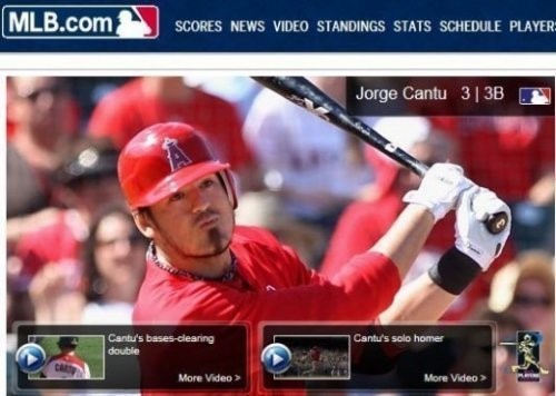 ▲ML통산104홈런을기록한칸투는세번의WBC에도모두참가한바있다.사진│MLB.COM