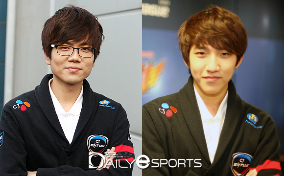 CJ 정우용(왼쪽)과 김준호