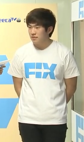 픽스 스타리그 32강 D조에 출전한 SK텔레콤 T1 출신 테란 최호선(사진=소닉 스타리그 영상 캡처).