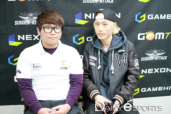 울산클랜 이성근(왼쪽)-남승현