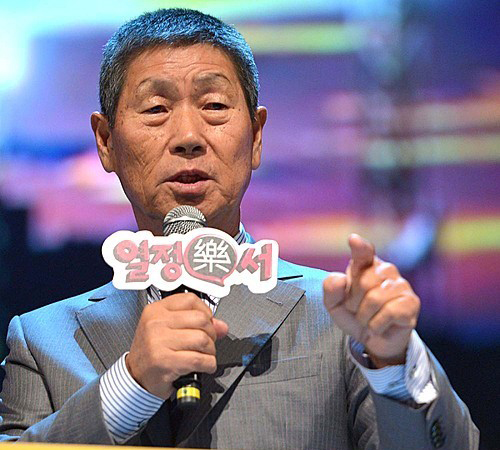 ▲1991년당시삼성의사령탑을맡았던김성근현고양원더스감독.사진│삼성그룹제공