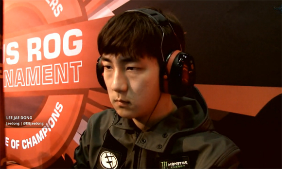 이제동(사진캡처=아수스 ROG 방송)