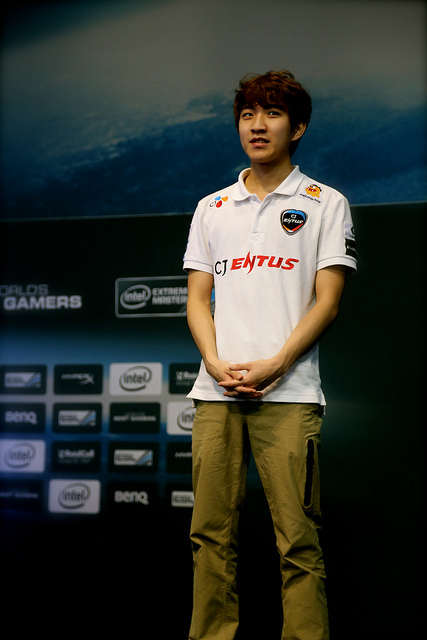 IEM 대회 2연패를 차지한 CJ 김준호(사진제공=터틀 엔터테인먼트)