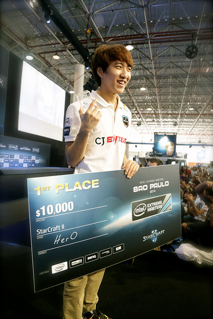 IEM 상파울루 챔피언 CJ 김준호(사진제공=터틀 엔터테인먼트)