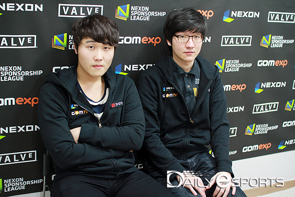 5인큐 김선엽(왼쪽)-이경민