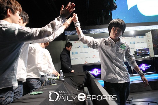 진에어 조성주, 1라운드 최고 스타 등극!