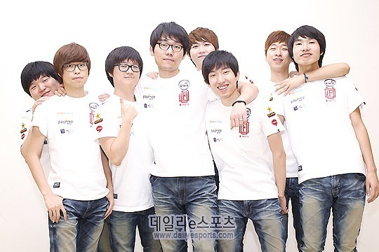스타크래프트2 최우수 팀으로 선정된 웅진 스타즈.