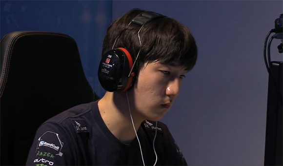 IEM 쾰른 4강에 진출한 EG 이제동(이미지=IEM 쾰른 캡처)