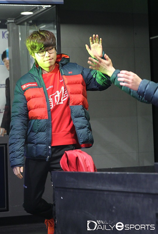 진에어 조성주와 대결하는 SK텔레콤 김민철