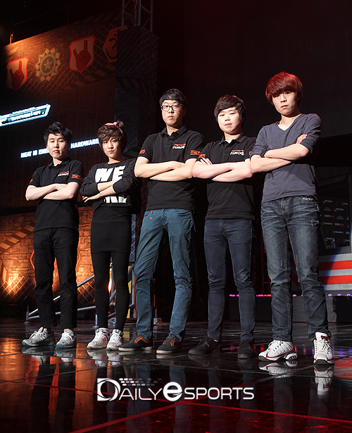 유로 강형석, 임준영, 권진만, 채두혁, 맹영훈(왼쪽부터).