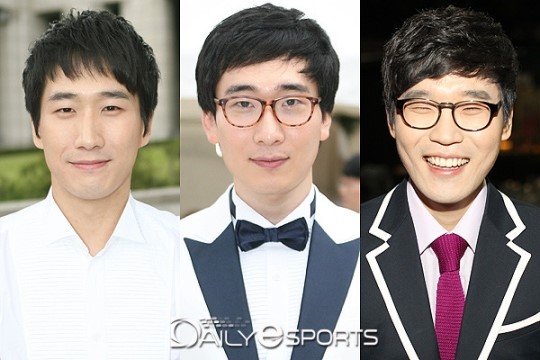 (왼쪽부터)김동준, 강민, 이현우 해설위원.