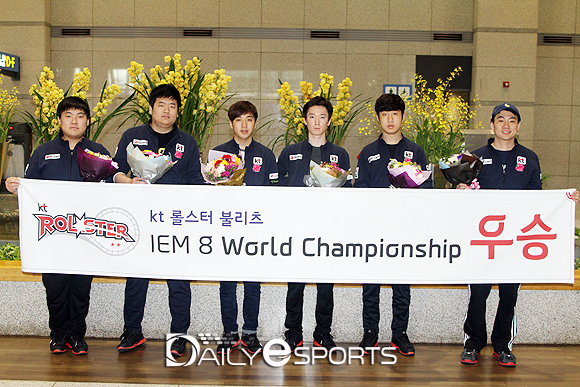 'IEM 전승 우승' KT 불리츠, 19일 금의환향