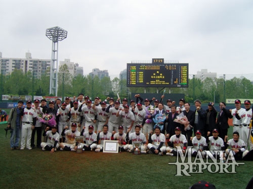 ▲2009대통령배우승당시의덕수고.당시멤버였던나경민과김진영은졸업후미국땅을밟았다.사진│김현희기자