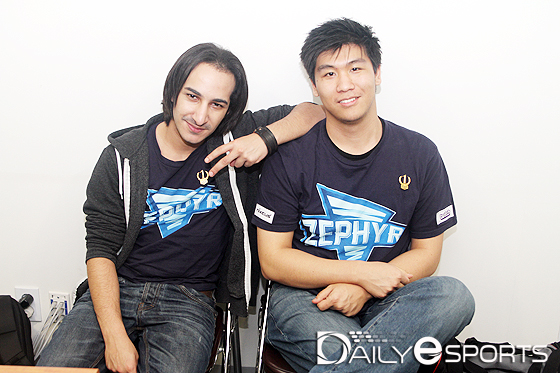 제퍼 알란 파라지(왼쪽)과 스티븐 쳉.