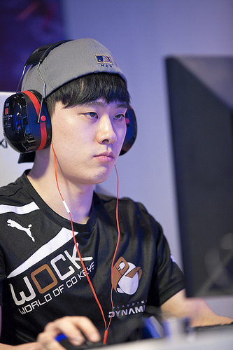 결승에 오른 김학수(사진출처=Electronic Sports League(ESL))