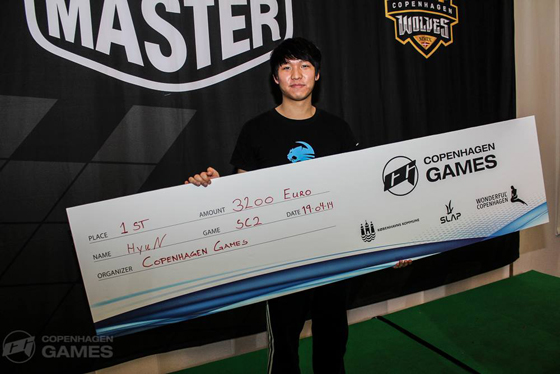 코펜하겐 게임즈에서 우승을 차지한 고석현(사진출처=코펜하겐 게임즈 페이스북)