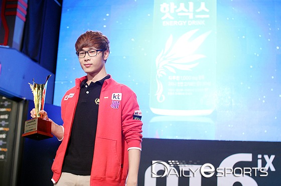 WCS GSL 2014 시즌1, GSL 글로벌 토너먼트에서 연달아 우승한 KT 롤스터 주성욱.