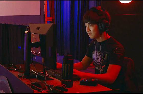 EG 이제동(사진 캡처=론스타크래시 방송)