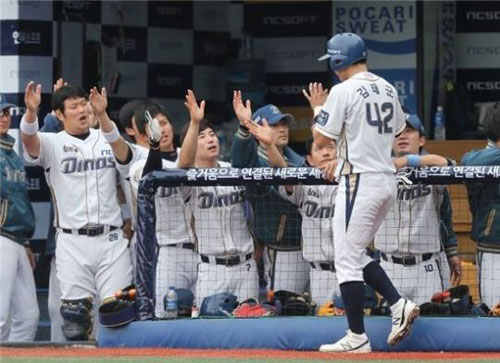 ▲NC는외국인선수활용을최대한할수있는올해가을잔치진출을노려볼만하다.사진│NC다이노스
