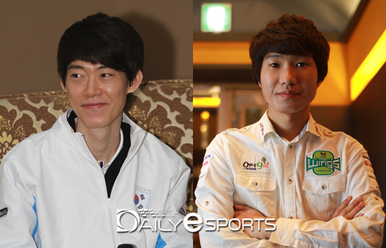 장재호(왼쪽)와 김유진