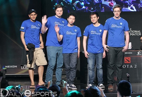 한국에서 열린 슈퍼매치에 참가했던 리퀴드