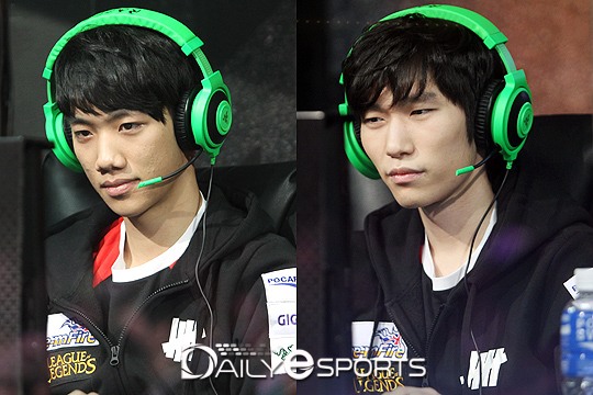 '리미트' 주민규(왼쪽)와 '헬리오스' 신동진.